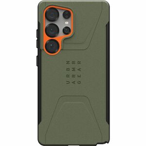 Urban Armor Gear Civilian Galaxy S25 Ultra Case - Olive Drab/Orange