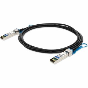 AddOn Palo Alto Networks® PAN-SFP-PLUS-CU-3M to Multiple OEM Compatible TAA Compliant 10GBase-CU SFP+ to SFP+ Direct Attach Cable (Passive Twinax, 3m)