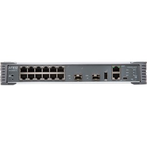 Juniper EX2300-C Compact Ethernet Switch - 12 Ports - Manageable - Gigabit Ethernet, 10 Gigabit Ethernet - 10/100/1000Base-T, 10GBase-X - 3 Layer Supported - Modular - Twisted Pair, Optical Fiber - 1U - Rack-mountable, Magnetic Mount, Wall Mountable - Lifetime Limited Warranty
