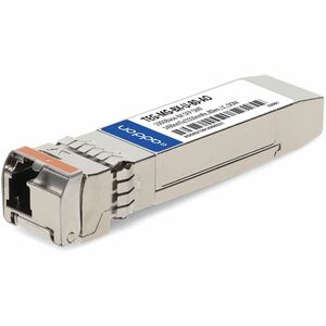 AddOn TRENDnet® TEG-MG-BX-U-80 Compatible TAA 1000Base-BX SFP Transceiver (SMF, 1490nmTx/1550nmRx, 80km, LC, DOM)