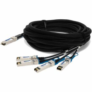 AddOn Cisco® QSFP-4x10G-AC7M Compatible TAA Compliant 40GBase-CU QSFP+ to 4xSFP+ Direct Attach Cable (Active Twinax, 7m)