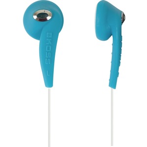 Koss KE10 JAMS Earbuds - Stereo - Mini-phone (3.5mm) - Wired - 32 Ohm - 40 Hz to 20 kHz - Earbud - Binaural - Outer-ear - 4 ft Cable - Orange