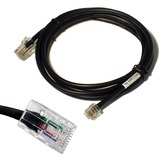 apg® Printer Interface Cable | CD-102A Cable for Cash Drawer to Printer | 1 x RJ-12 Male - 1 x RJ-45 Male | Connects to EPSON and Star Printers