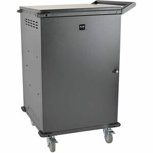 Eaton Tripp Lite Series Multi-Device Charging Cart, 36 AC Outlets, Chromebooks and Laptops, 230V, BS 1363, Black