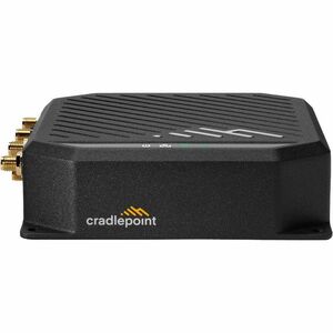 CradlePoint Wi-Fi 6 IEEE 802.11ax 2 SIM Ethernet Modem/Wireless Router - 4G - LTE 1900, LTE 1700, LTE 850, LTE 700, LTE 600 - LTE, WCDMA, UMTS, HSPA+, DC-HSPA+ - Dual Band - 2.40 GHz ISM Band - 5 GHz UNII Band - 221.75 MB/s Wireless Speed - 1 x Network Port - 1 x Broadband Port - USB - Gigabit Ethernet - VPN Supported - Portable
