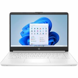 HPI SOURCING - NEW 14-dq0000 14-dq0052dx 14" Notebook - HD - Intel Celeron N4120 - 4 GB - 64 GB Flash Memory - Snowflake White - Intel Chip - 1366 x 768 - Windows 11 Home in S mode - Intel UHD Graphics 600 - BrightView - Front Camera/Webcam - 10.25 Hours Battery Run Time - IEEE 802.11a/b/g/n/ac Wireless LAN Standard
