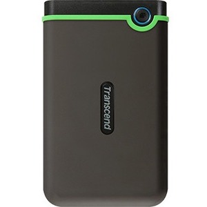 Transcend StoreJet 25M3 TS-2TSJ25M3S 2 TB Portable Hard Drive - 2.5" External - Iron Gray