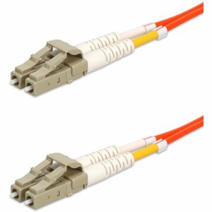 AddOn 3m LC to LC Orange OM2 Duplex OFNR (Riser-Rated) Fiber Patch Cable - 9.84 ft Fiber Optic Network Cable for Transceiver, Network Device - First End: 2 x LC Network - Male - Second End: 2 x LC Network - Male - 10 Gbit/s - Patch Cable - OFNR, Riser - 50/125 &micro;m - Orange - 1