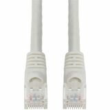 AddOn 15ft White CAT 6A PVC Ethernet Cable Snagless Bubble Boot RJ-45 M/M