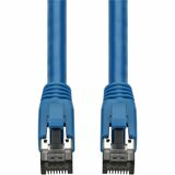 AddOn 50ft Blue CAT 8 Shielded (S/FTP) PVC Ethernet Cable Snagless Easy Boot RJ-45 M/M