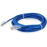 AddOn 30ft Blue CAT 6 Plenum-Rated Ethernet Cable Snagless Bubble Boot RJ-45 M/M