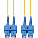 AddOn 10m SC to SC Yellow OS2 Duplex LSZH SMF Fiber Patch Cable