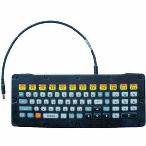 Zebra Keyboard - Cable Connectivity - USB Type A Interface - QWERTY Layout - Vehicle Mount Computer