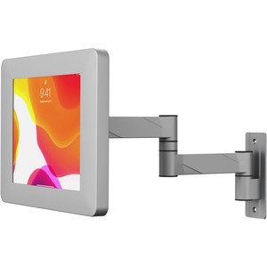 CTA Digital VESA Wall Mount Arm with Enclosure for iPad Gen 7-10 & 7-11" Tablets - 9.70" to 11" Screen Support - 33 lb Load Capacity - 75 x 75, 100 x 100 - VESA Mount Compatible - Metal
