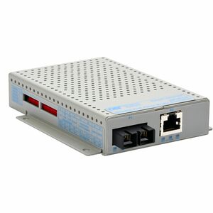 OmniConverter 10/100/1000 PoE Gigabit Ethernet Fiber Media Converter Switch RJ45 SC Multimode 550m