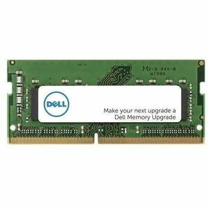 DELL SOURCING - NEW 16GB DDR4 SDRAM Memory Module - For Computer, Workstation - 16 GB - DDR4-3200/PC4-25600 DDR4 SDRAM - 3200 MHz Single-rank Memory - 1.20 V - ECC - Unbuffered - 260-pin - SoDIMM