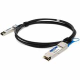 AddOn Cisco® QSFP-SFP10G-CU-7M Compatible TAA Compliant 10GBase-CU QSFP+ to SFP+ Direct Attach Cable (Passive Twinax, 7m)