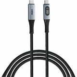 Verbatim Sync & Charge 100W Power Display Cable - Black