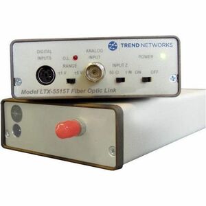 TREND Networks Single Mode Analogue/Digital Fibre Link Transmitter - Single-mode - 1310 nm Fiber - 10 km - Power Supply