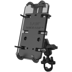 RAM Mounts Quick-Grip Vehicle Mount for Smartphone, iPhone, GPS, Wireless Speaker - 2 lb Load Capacity - Marine-grade Aluminum, High Strength Composite