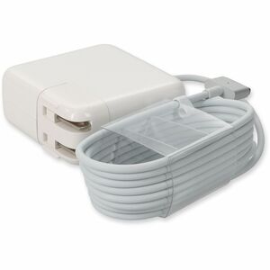 AddOn Apple Computer® 661-7466 Compatible 45W 14.85V at 3.05A Black MagSafe 2 Laptop Power Adapter and Cable