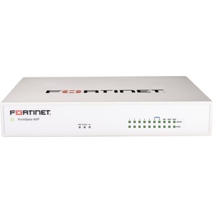 Fortinet FG-61F Network Security/Firewall Appliance - 10 Port - 10/100/1000Base-T - Gigabit Ethernet - 200 VPN - 10 x RJ-45 - Desktop