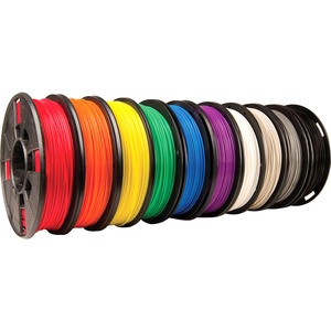 MakerBot 3D Printer PLA Filament - True Green, True Blue, True Purple, True White, True Red, True Orange, True Yellow, Cool Gray, Warm Gray, True Black