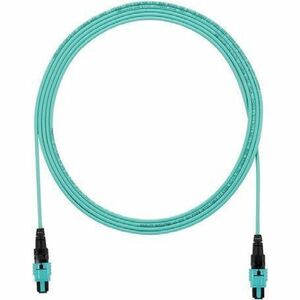PanNet Interconnect Fiber Optic Network Cable - 164.04 ft Fiber Optic Network Cable for Network Device - First End: 1 X PanMPO - Network Female - Second End: 1 X PanMPO - Network Female - 400 Gbit/s - OFNP, Plenum - 50/125 &micro;m - Aqua