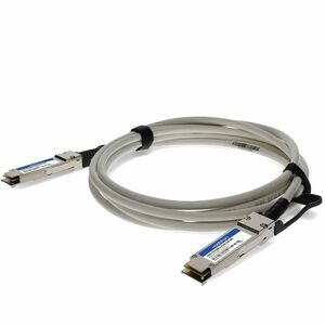 AddOn Cisco&reg; QSFP-H40G-CU2M to QSFP-40G-PDAC2M Compatible TAA Compliant 40GBase-CU QSFP+ to QSFP+ Direct Attach Cable (Passive Twinax, 2m) - 6.56 ft Twinaxial Network Cable for Network Device - First End: 1 x QSFP+ Network - Second End: 1 x QSFP+ Network - 40 Gbit/s - 1.0 - TAA Compliant