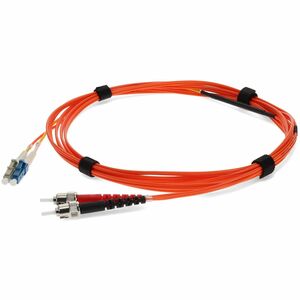 AddOn 1m ST (Male) Orange OM2 to LC (Male) Yellow OS2 Duplex OFNR Mode Conditioning Cable