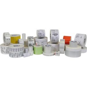 Zebra Z-Perform 1000D Multipurpose Label - 4" Width x 4" Length - Permanent Adhesive - Square - Direct Thermal - Bright White - Paper, Acrylic - 1425 / Roll - 4 Roll