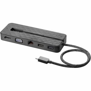 HPI SOURCING - NEW USB-C Mini Dock - for Tablet PC, Notebook - 15 W - USB Type C - 2 x USB Ports - 1 x USB 3.0 - Network (RJ-45) - HDMI - VGA - Wired
