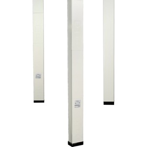 Wiremold Blank Steel Pole - Pole - Ivory