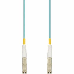 AddOn 65m LC to LC Aqua OM4 Simplex OFNP (Plenum-Rated) Fiber Patch Cable