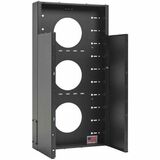 Eaton MiniRaQ Rack Mount Enclosure - For Rack, IT Equipment - 4U Rack Height - Wall Mountable - Black - Steel - 396.83 lb Maximum Weight Capacity