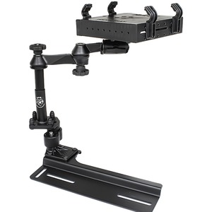 RAM Mounts No-Drill Vehicle Mount for Notebook, GPS - 17" Screen Support - Powder Coated Steel