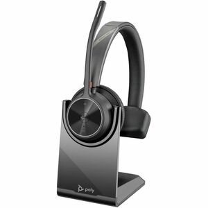 Poly Voyager 4310 Microsoft Teams Certified Headset + BT700 Dongle + Charging Stand