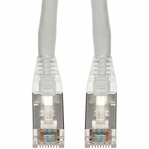 AddOn 8ft White CAT 6A Shielded PVC Ethernet Cable Snagless Easy Clear Boot RJ-45 M/M - 8 ft Category 6a Network Cable for Patch Panel, Hub, Switch, Media Converter, Router, Network Device - First End: 1 x RJ-45 Network - Male - Second End: 1 x RJ-45 Network - Male - Patch Cable - Shielding - CM - 24 AWG - White - 1.0