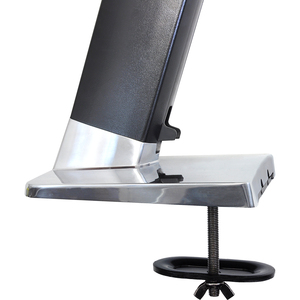 Ergotron Grommet Mount for Workstation - Polished Aluminum, Black