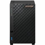 Asustor Drivestor 2 Lite AS1102TL, 2 Bay NAS Enclosure Network Storage, 1.7GHz Quad Core, 1GbE Port, 1GB RAM DDR4, Network Attached Storage for Cloud Storage (Diskless)