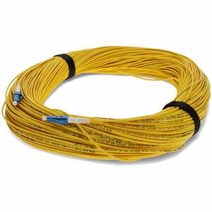 AddOn 83m LC to LC Yellow OS2 Simplex OFNR (Riser-Rated) SMF Fiber Patch Cable