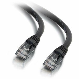 Quiktron 6ft Q-Series Cat6a Snagless (UTP) Ethernet Network Patch Cable, CM Rated - Black