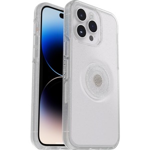 OtterBox iPhone 14 Pro Max Otter + Pop Symmetry Series Clear Case - For Apple iPhone 14 Pro Max Smartphone - Stardust Pop - Clear - Drop Resistant - Synthetic Rubber, Polycarbonate, Plastic - Retail