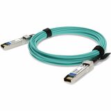 AddOn MSA and TAA Compliant 25GBase-AOC SFP28 Active Optical Cable (850nm, MMF, 10m)