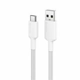 ALOGIC Elements PRO USB-C to USB-A Cable - Male to Male - 1m - USB 2.0 - 3A - 480Mbps - White