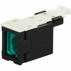 Ortronics HDFM Fiber Module, MTP, Aqua, Black Housing