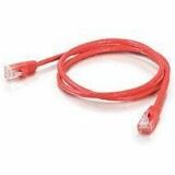 Quiktron Q-Series Patch Cords, CAT5E, Booted, Red, 10 FT