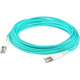 AddOn 86m LC to LC Aqua OM4 Duplex LSZH Fiber Patch Cable