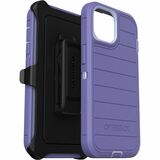 OtterBox Defender Series Pro Rugged Carrying Case (Holster) Apple iPhone 13, iPhone 14, iPhone 15 Smartphone - Mountain Majesty (Purple)