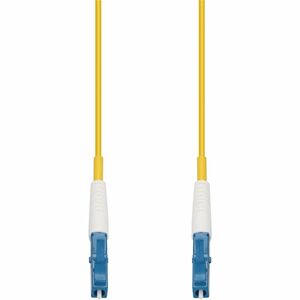 AddOn 45m LC to LC Yellow OS2 Simplex OFNP (Plenum-Rated) SMF Fiber Patch Cable